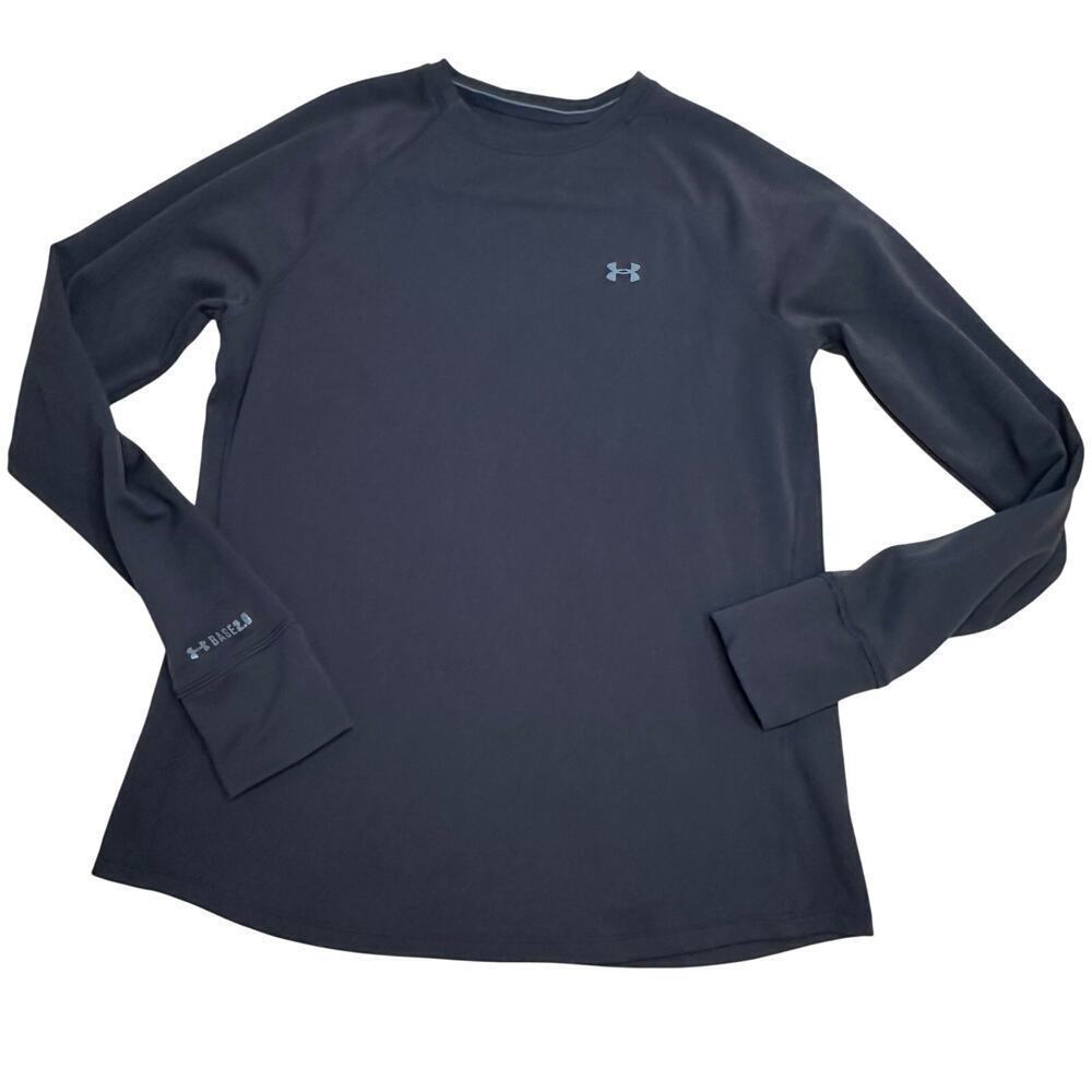 Under Armour Fitted Cold Gear Long Sleeve Top sz L Under Armour Base 2.0